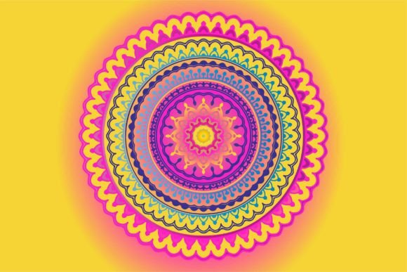 Download Gradient Mandala Isolated Background - Premium Bundle
