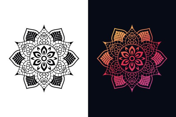 Download Mandala Isolated on White Background - Premium Resources